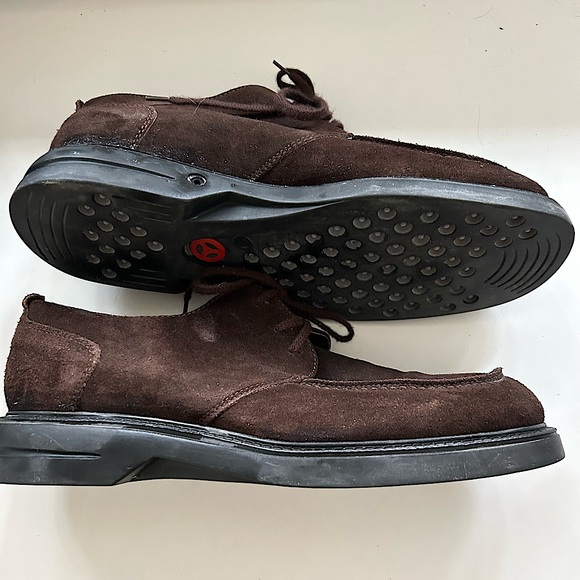 Simard Men’s Brown Suede shoes. Size 44 (10US) Made in Italy - Picture 4 of 6